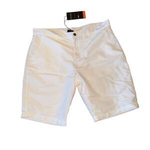Short Par 4 Men's White Chino Shorts Size 36